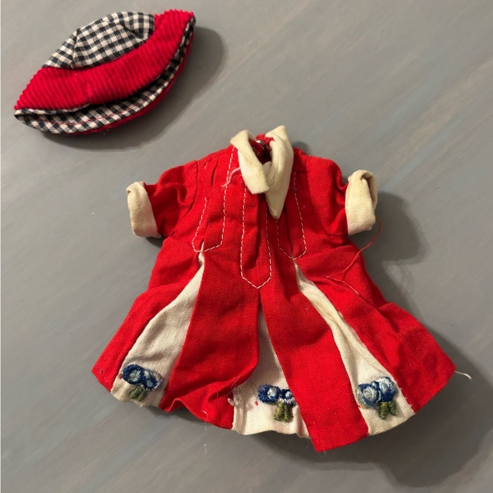 Vintage penny brite dress and hat 1960s